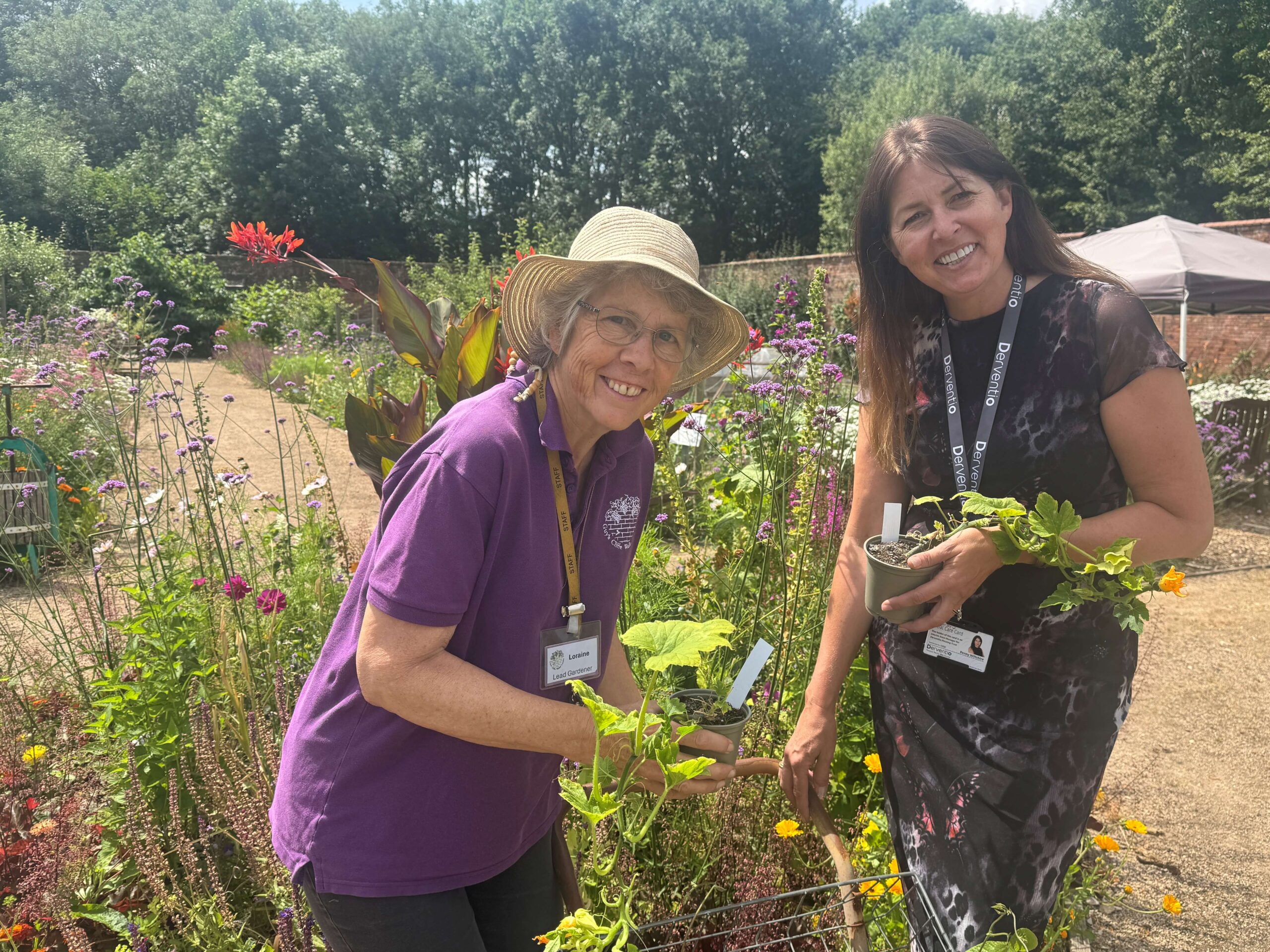 Once homeless Warwickshire Derventio Housing Trust residents given free plants and gardening tips after finding peace in growing their own featured image